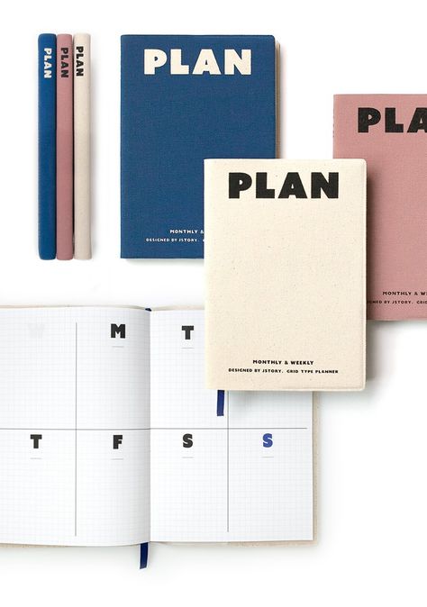 Grid Plan, Dateless Planner, Diary Design, 달력 디자인, To Do Planner, Notebook Cover Design, 타이포그래피 포스터 디자인, Stationary Design, Yearly Planner