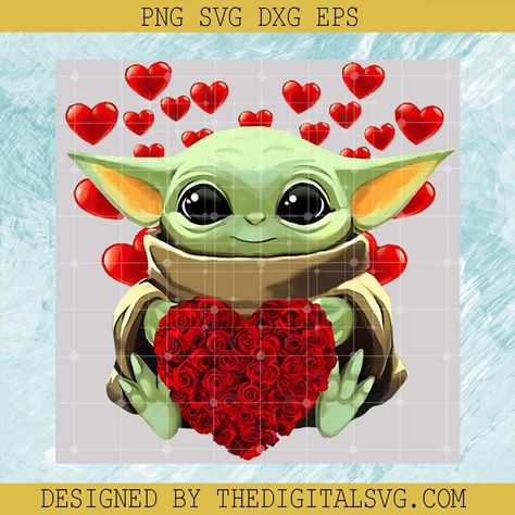 Purchase Baby Yoda Heart Rose Svg, Baby Yoda Valentine Svg, Baby Yoda Svg, Valentine Svg Baby Yoda Valentine, Yoda Valentine, Yoda Svg, Beast Movie, Rose Svg, Valentine Boxes, Beauty And The Beast Movie, Star Wars Diy, Star Wars Christmas