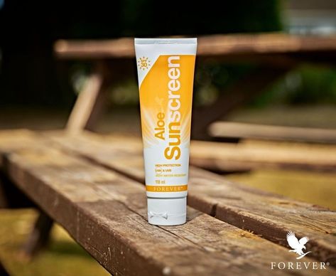 Aloe Sunscreen, Sunscreen Skincare, Forever Aloe, Beauty In Everything, Natural Body Care, Forever Living, Sun Is Shining, Forever Living Products, Rain Or Shine