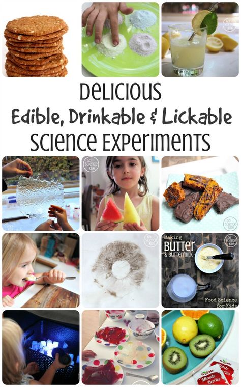 Edible Science Experiments For Kids, Edible Science Experiments, Science Snack, Food Science Experiments, Edible Stem, Edible Science, Kitchen Science Experiments, Science Kids, Kitchen Science