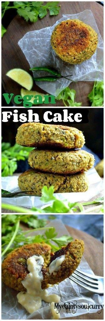 Make this vegan fish cake inspired from the traditional Thai fish cake recipe. It's vegan, gluten-free and loaded with so many enticing flavors. Fish Cake Recipe, Vegan Seafood, Thai Vegan, Thai Fish Cakes, Smashed Sweet Potatoes, Thai Fish, Fish Cakes Recipe, Vegan Keto Recipes, Vegan Fish