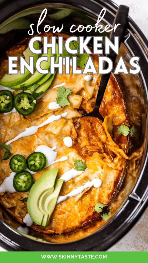 Healthy Keto Slow Cooker Recipes, Fall Low Carb Crockpot Meals, Lazy Enchiladas Crockpot, Chicken Enchilada Chili Crockpot, Crockpot Recipes Enchiladas, Slow Cooker Weight Watchers Recipes, Crockpot Beef Enchiladas, Crock Pot Enchiladas Chicken, Enchiladas In Crockpot