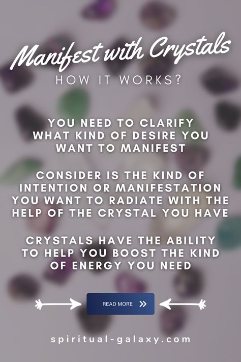 How To Manifest With Crystals How To Use Crystals To Manifest, How To Manifest With Crystals, Crystals Manifestation, Manifestation Crystals, Using Crystals, Crystals For Manifestation, Best Crystals, Tarot Meanings, Set Your Goals