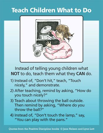 An excerpt from the book Positive Discipline The First Three Years .   Children under the age of three do not understand "no" in the way ... Discipline Positive, Love And Logic, Education Positive, Parenting Tools, Parenting Help, Smart Parenting, Attachment Parenting, Parenting 101, Positive Discipline