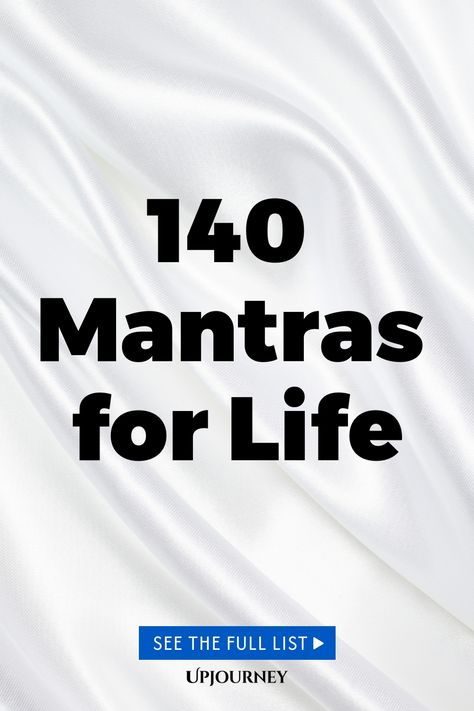 140 Mantras for Life Funny Mantras To Live By, Powerful Mantras, Work Etiquette, Psychology Terms, Relationship Quizzes, All Mantra, Personal Mantra, Start Manifesting, Happiness Journal