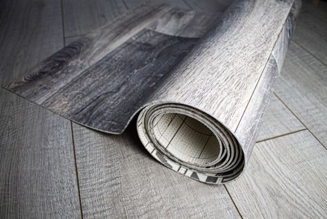 People often wonder how to lay vinyl sheet flooring without calling for a professional. Although it might seem like a complicated project, you can still pull it off if you have the right tools and materials. The key is to prepare the floor in advance and get your measurement right the first time. As with […] The post How to Lay Vinyl Sheet Flooring appeared first on DIYs.com. Luxury Linoleum Flooring, Laminate Sheet Flooring, Sheet Linoleum, Lantai Vinil, Flooring On Walls, Cleaning Vinyl Floors, Vinyl Flooring Sheet, Sheet Flooring, Vinyl Sheet Flooring