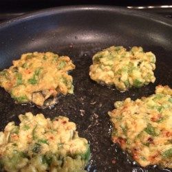 Okra Patties - Allrecipes.com Okra Patties Recipe, Okra Patties, Okra Recipes, Patties Recipe, Crab Cakes, Croquettes, Food Cooking, Veggie Dishes, Okra