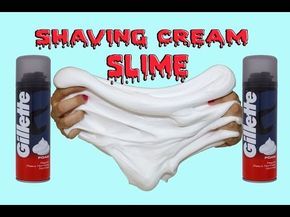 How To Make Fluffy Slime with Shaving Cream No Borax or Liquid Starch DIY by Bum Bum Surprise Toys - YouTube How To Make Slime Without Glue Activator And Shaving Cream, How To Make Slime With Shaving Cream, Fluffy Slime Recipe Shaving Cream, Slime Shaving Cream, Shaving Cream Slime, Slime With Shampoo, Slime With Shaving Cream, Make Slime For Kids, Ways To Make Slime