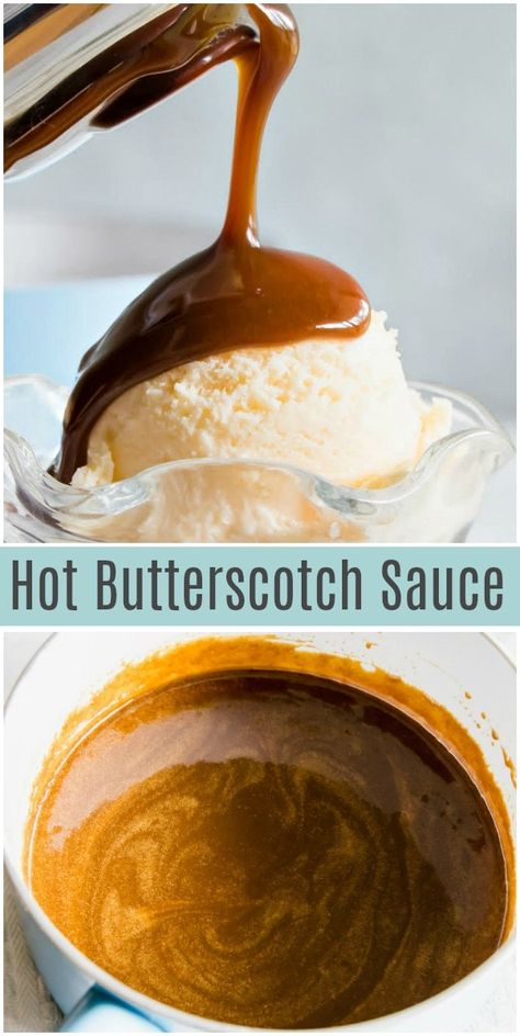 Flan, Butterscotch Sauce Recipe, Butterscotch Sauce Recipes, Ice Cream Sauce, Butterscotch Sauce, Tiramisu Dessert, Sweet Dips, Dessert Dips, Dessert Toppings