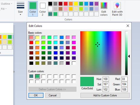 Microsoft Paint, Ms Paint, Text Tool, Paint Color Palettes, Color Picker, Some Text, E Learning, Window Painting, Paint Palette