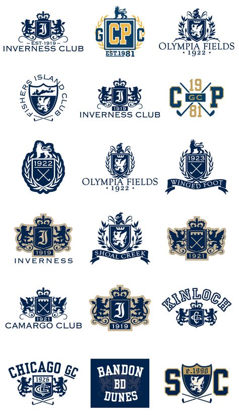 Polo Logo Design, Golf Embroidery, School Emblem, Badges Design, School Crest, Varsity Design, Logos Vintage, Emblem Design, Vintage Logos