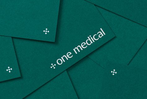 One Medical Branding, Medical Clinic Branding, Medical Visual Identity, Modern Medical Branding, Modern Medical Logo, Medical Brand Identity, Medical Branding Design, Medical Font, Medical Clinic Logo