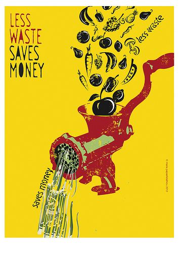 Less Waste - Saves Money Save Food Poster, Food Waste Poster, Food Waste Project, Food Waste Campaign, Money Poster, Food Wastage, Money Pictures, Plakat Design, Food Poster Design