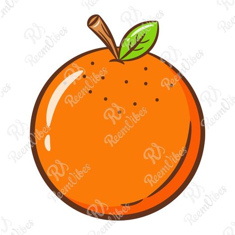 Printable cartoon of a cute orange drawing Orange Drawing Simple, Cute Orange Drawing, Drum Drawing, Orange Drawing, Bee Drawing, Gift Drawing, Drawing Simple, Simple Shapes, Vector Photo