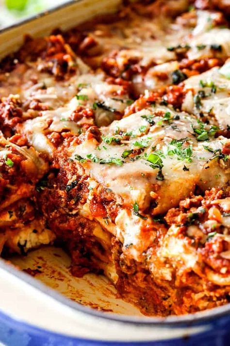 Creamy Lasagna Recipe, Lasagna Recipe Without Ricotta Cheese, Lasagna Without Ricotta Cheese, Recipe For Lasagna, Lasagna Recipe Without Ricotta, Lasagna With Cottage Cheese, Worlds Best Lasagna, Lasagna With Ricotta, Homemade Lasagna Recipes