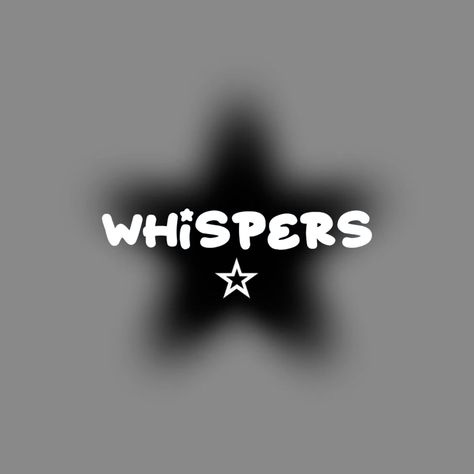 pinterest board cover mine ♡ whisper black star theme icon Whisper Board Cover, Pinterest Board Covers Black, Board Covers For Pinterest Aesthetic, Star Theme, Board Covers, Whisper App, Whisper Confessions, Black Star, Pinterest Board