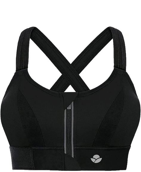 Front Zipper Closure, Adjustable Straps, Padded Sports Bra Front Fastening Bras, Sports Bra Design, Running Bra, Bra Brands, High Impact Sports Bra, Padded Sports Bra, Yoga Bra, Sport Bra, Yoga Tops