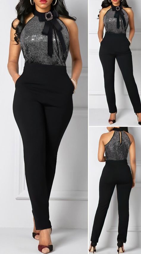 Classy Jumpsuit Outfits Casual, Jumpsuit Elegant Classy, Stylish Jumpsuits For Women, Classy Jumpsuit Outfits, Outfit Jumpsuit, Job Clothes, Classy Jumpsuit, Chic Dress Classy, Corporate Attire