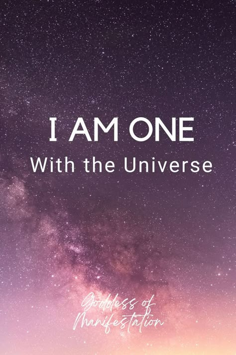 We all are. One with the Universe. And have the whole Universe in our heart. 🙏 Check From Universe, I Am Aligned With The Universe, I Am One With The Universe, What I Like About Myself, Universe Loves Me, I Am The Universe, Akanksha Singh, Divine Feminine Quotes, Universe Signs