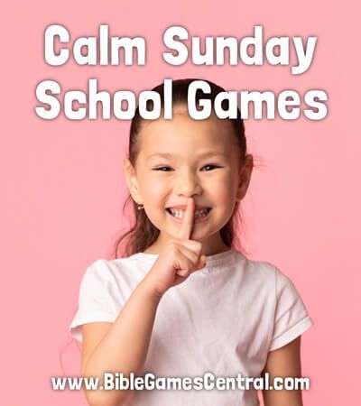 Looking for fun Sunday School games that do not get kids overly excited? Or Bible games to help settle children down before you transition to a Bible lesson? Here are some of our favorites. Sunday School Games Elementary Bible Activities, Childrens Church Games Activities, Sunday School Review Games For Kids, Children's Church Games, End Of Year Sunday School Activities, Bible Skills Games For Kids, Sunday School Activities For Kids Games, Transition Games For Kids, Games For Bible School