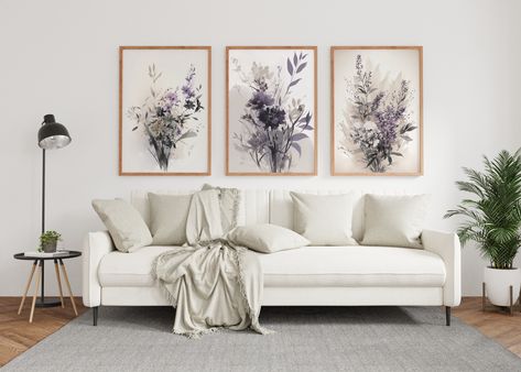 Add a touch of elegance to your livingroom with this set of 3 floral art prints in black, gray, and beige. Create a harmonious and inviting atmosphere in your space. Farmhouse Wall Decor Black Gray Beige Wild Flower, Set of 3 Botanical Prints, Floral Art, Vintage Home Decor, Rustic Art Minimalist Pictures, Gray Wall Decor, Livingroom Wall Art, Pictures For Bedroom, Line Art Wall Decor, Pictures On Wall, Office Gallery Wall, Floral Art Prints, Printable Black And White