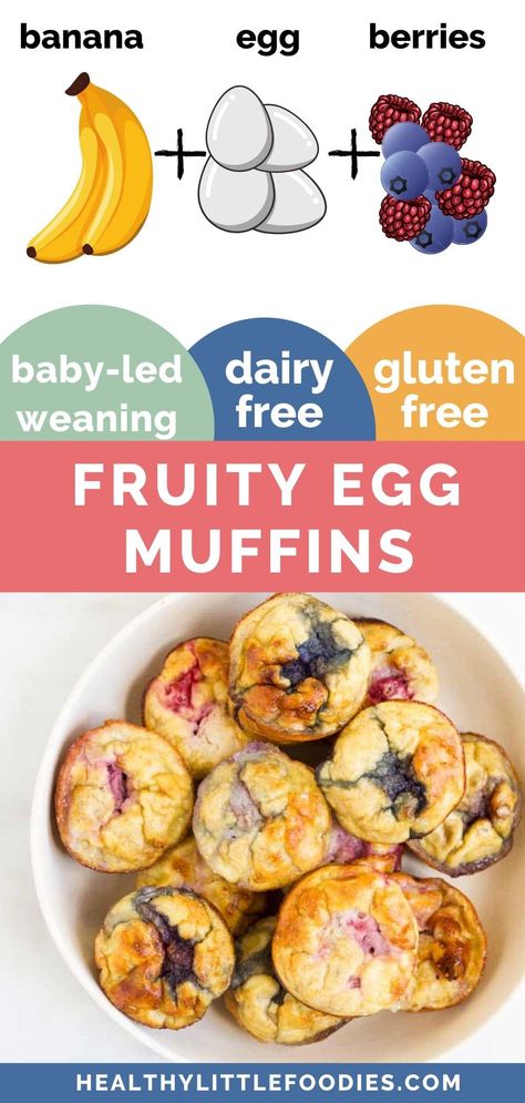 Homemade Baby Muffins, Infant Muffin Recipe, Easy Weaning Recipes, Blw Recipes Dairy Free, Baby Muffin Recipe Led Weaning, Blw Dairy Free, Toddler Breakfast Muffins Healthy, Blw Muffins Baby Led Weaning, Dairy Free Infant Meals