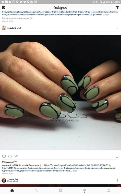 Short matte army green with high gloss black designed nails Nails Army Green, Army Green Nails, Green Nails Short, Green Toe Nails, Matte Green Nails, Army Nails, Designed Nails, Dark Pink Nails, Green Acrylic Nails