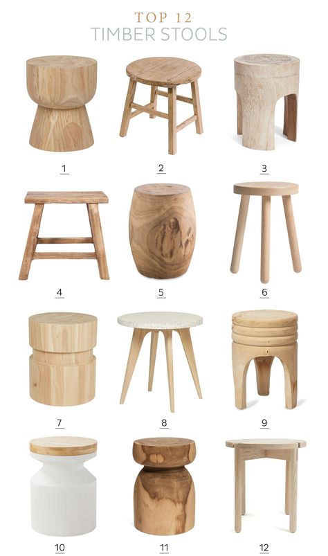 Bathroom Stool, Small Bedrooms, Home Magazine, Stool Design, Wood Stool, Wooden Stools, Room Decorations, Bedroom Designs, House And Home Magazine