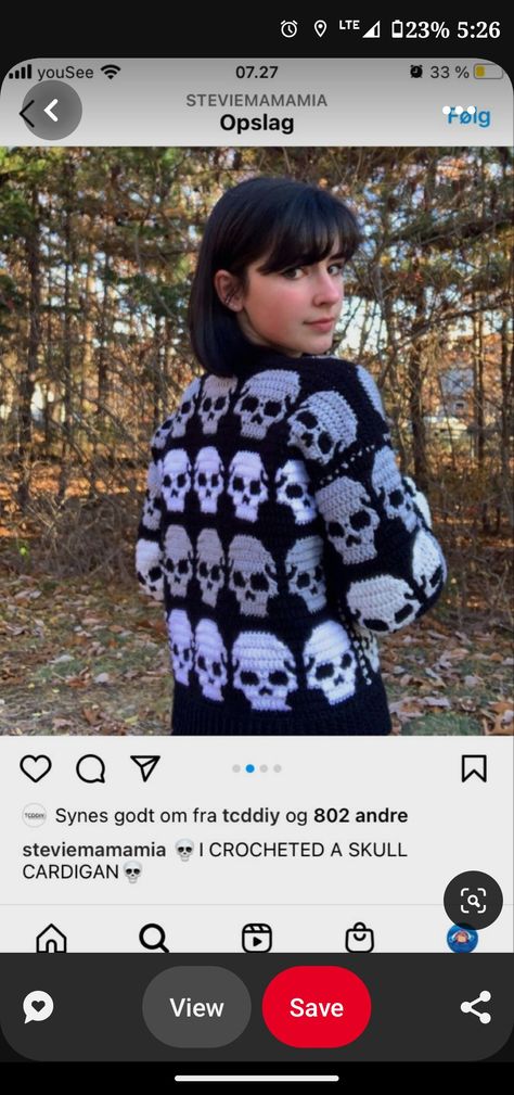 Crochet Skull Cardigan Pattern Free, Goth Crochet Sweater, Skull Cardigan Crochet, Emo Crochet Ideas, Halloween Sweater Crochet, Halloween Crochet Cardigan, Emo Crochet Patterns Free, Crochet Halloween Cardigan, Halloween Crochet Clothes