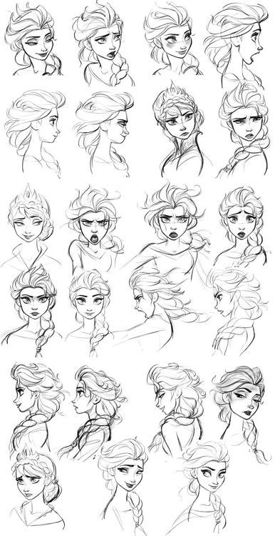 Frozen Concept Art, Concept Art Landscape, Expression Sheet, Animation Disney, Blond Amsterdam, Drawing Faces, Film Disney, Disney Concept Art, Disney Sketches