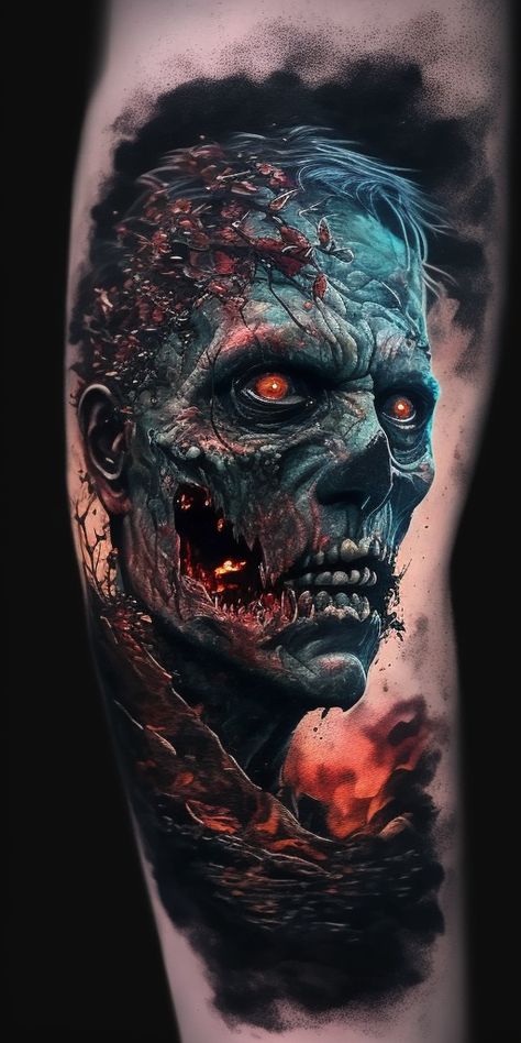 Demon Tattoo, Tattoos, Art