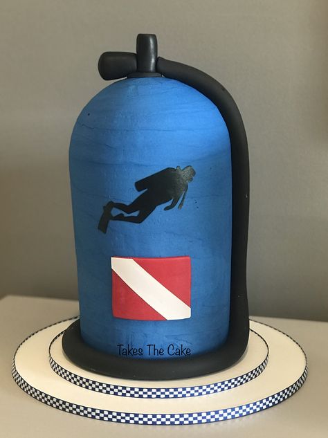 Diver Cakes Scuba Diving, Scuba Diving Cake Ideas, Diving Cake Ideas, Scuba Diving Birthday Cake, Scuba Diver Cake, Scuba Diving Cake, Diver Cake, Scuba Cake, Diving Cake