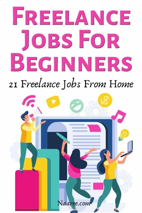 Looking for creative freelance jobs for beginners? Choose from freelance marketing jobs like freelance writer, freelance social media manager, freelance web design, freelance designer, freelance illustrator, freelance artist, freelance web developer or freelance graphic design business. Get freelancing tips and learn how to set up your freelance website #freelance #jobs #careers #workfromhome #stayathome Creative Freelance Jobs, Freelance Jobs For Students, Types Of Freelance Jobs, Top Freelance Skills, Budgeting For Freelancers, Freelance Tips & Advice, Freelance Graphic Design Jobs, Editing Jobs, Customer Service Jobs