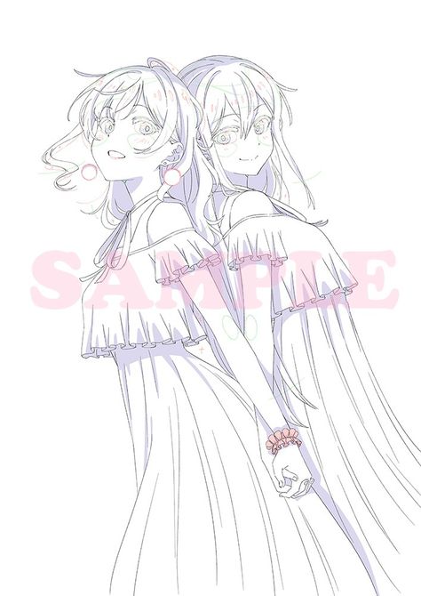 Sisters Drawing, Art Tools Drawing, 캐릭터 드로잉, Figure Drawing Reference, Dessin Adorable, Art Base, Art Poses, Art Tutorials Drawing, Anime Poses Reference