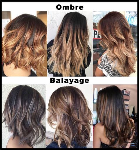 balayage ombre hair colour salon bishop's stratford Essex Balayage Vs Ombre, Ombre Hair Colour, Balayage Vs Highlights, What Is Balayage Hair, Caramel Ombre Hair, Balayage Ombre Hair, Brown Hair Cuts, Sombre Hair, Natural Brown Hair