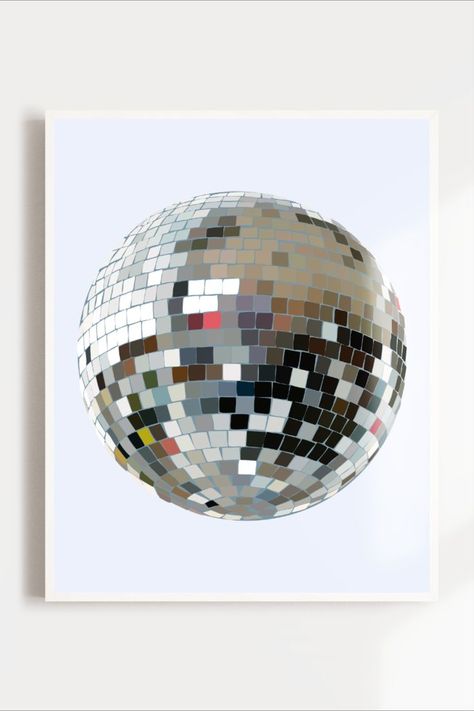 Disco Ball Illustration Art Print, Pop Art, Digital Art Print, Wall Art, Printable Wall Art, Modern art, Vintage Disco Ball, Retro Poster Disco Ball Illustration, Vintage Disco Ball, Ball Illustration, Vintage Disco, Art Digital Art, Digital Art Print, Wall Art Modern, Disco Ball, Art Modern