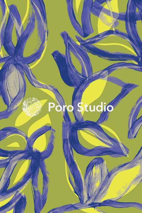 Painterly foliage pattern design Boho Graphic Design, Print Graphic Design, Painterly Prints, Clothing Pattern Design, Foliage Print, Print Studio, Graphic Design Studio, Graphic Design Studios, Graphic Design Print