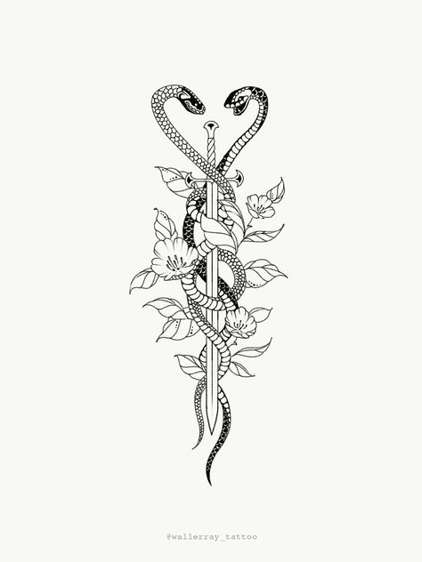 Sternum Tattoo Design, Matching Tats, 16 Tattoo, Gemini Tattoo, Snake Tattoo Design, Spine Tattoos For Women, Dope Tattoos For Women, Sternum Tattoo, Discreet Tattoos