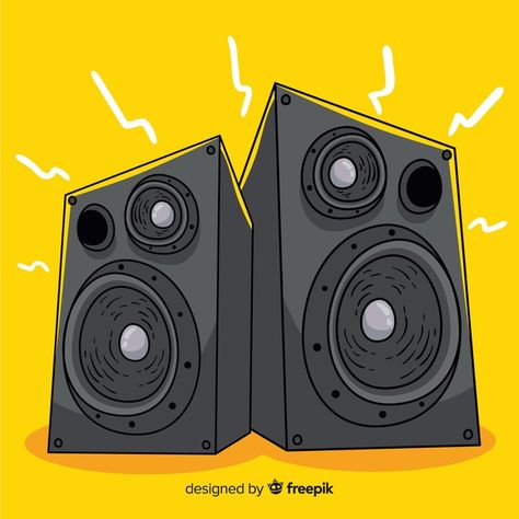 Gambar latar belakang speaker tangan hit... | Premium Vector #Freepik #vector #background #music #technology #hand Brand Concept Board, Speaker Drawing, Speaker Vector, Music Id, Black Speaker, Digital Media Design, Bg Design, Music Speakers, Music Festival Poster