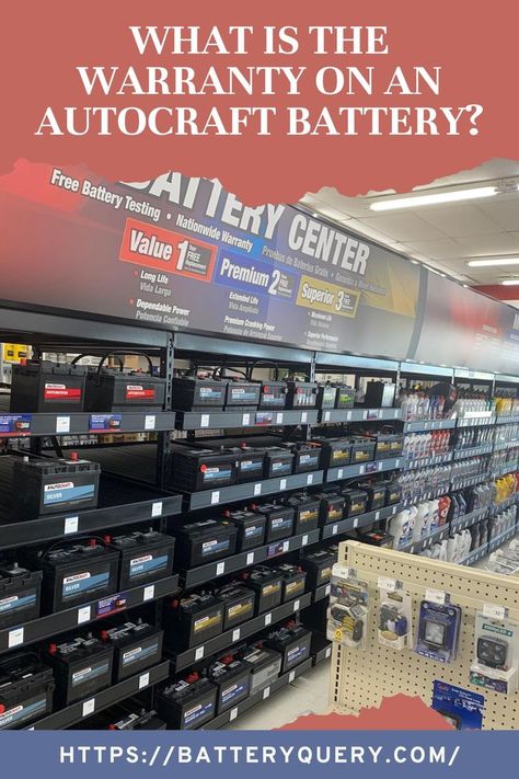 AutoCraft batteries are one of the most reliable, long-lasting automotive batteries on the market. But even with top-quality products, sometimes things go wrong. That's why AutoCraft offers a warranty for their batteries to ensure that customers get excellent service and peace of mind when they buy their car battery. Car Battery Repair, Car Battery Hacks, Battery Hacks, Battery Shop, Car Batteries, Car Spare Parts, School Communication, Battery Accessories, Automotive Repair