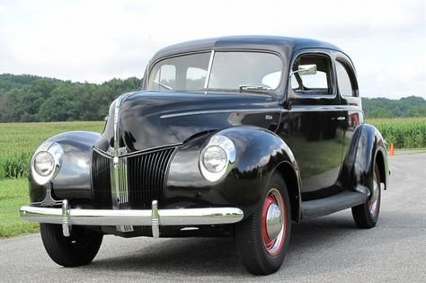 1940 Ford 2 door standard sedan. 1934 Ford Pickup, 1940 Ford Pickup, 1941 Ford Pickup, Old Fashioned Cars, Ford Convertible, Obs Truck, 1940 Ford Sedan, 1940 Ford, Ford Gpw 1942