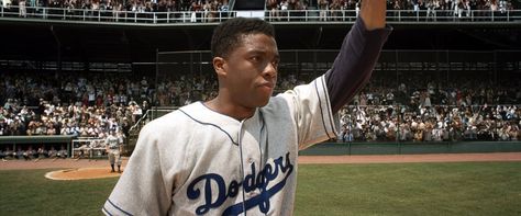 42 Movie, Black Panther Chadwick Boseman, Baseball Movies, Jackie Robinson Day, Thurgood Marshall, Legendary Pictures, Good Movies On Netflix, Sports Movie, Jackie Robinson