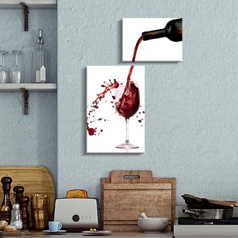 Coffee Bar Wall Decor for Kitchen - But First Coffee Sign - Kitchen Canvas Wall Art for Modern Home Dining Room Decorative (but first coffee) Decor Over Kitchen Cabinets, Wine Kitchen Decor Ideas, Wall Art Dinning Room, Kitchen Painting Art, Modern Kitchen Wall Art, Wall Decor For Kitchen, Wine Wall Decor, Wine Decor Kitchen, Canvas Kitchen Wall Art