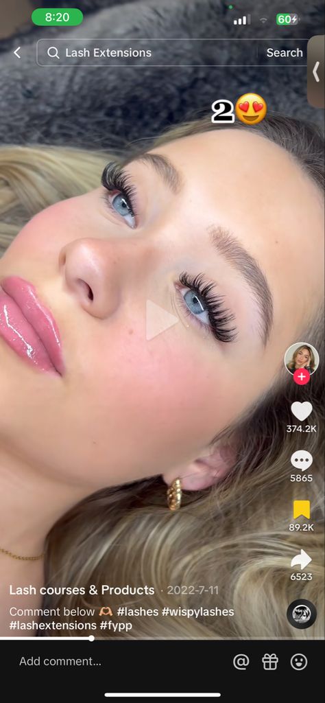 Kylie Jenner Wet Lashes, Eyelash Extensions Styles 2023, Lash Extensions Styles Small Eyes, Mink Classic Eyelash Extensions, Volume Wet Look Lashes, Eyelash Extension Wet Look, Kylie Jenner Lash Map, Fairy Lashes Extensions, Classic Cat Eye Lash Extensions D Curl