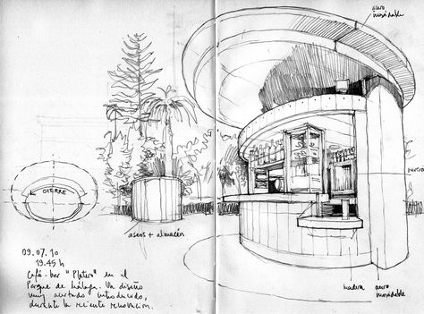 Big Houses Interior, Perspective Sketch, Pavilion Architecture, Interior Design Sketch, Interior Design Sketches, Kiosk Design, Architecture Design Sketch, Stall Designs, Interior Sketch