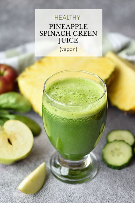 Pineapple Juice Recipes, Healthy Juicer Recipes, Fruit Juice Recipes, Spinach Juice, Healthy Nutrition Plan, Juice Cleanse Recipes, Juicy Juice, Green Juice Recipes, Juicer Recipes