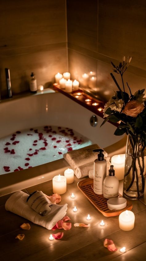 Romantic Lifestyle Aesthetic, Romantic Night In, Couples Night In At Home, Romantic Dates Aesthetic, Romantic Hotel Room Ideas, Date Night At Home Aesthetic, Romantic Evening Ideas, Solo Date Aesthetic, Vision Binder