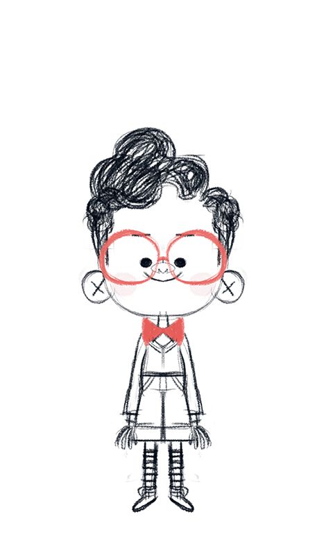 1930s little boy on Behance Cute Character Sketch, Nerd Drawing Reference, Cute People Illustration, Character Design With Glasses, Color Pencil Character, How To Draw A Child, Drawing Kids Character Design, 1930s Cartoons Style, Cute Boy Drawing Sketches