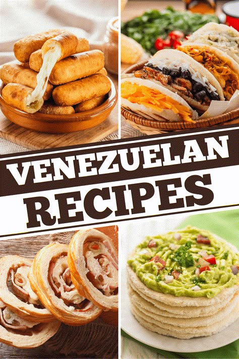 Take a culinary trip to South American with these Venezuelan recipes! From appetizers to desserts, these dishes bring a true taste of Venezuela. Venezuelan Recipes, Cultural Food, South American Recipes, Venezuelan Food, Latin American Recipes, Latin American Food, Around The World Food, America Food, American Dishes