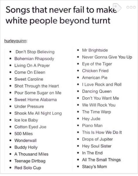 Come On Eileen, Cotton Eyed Joe, Mr Brightside, Party Playlist, Dont Stop Believing, Party Songs, 500 Miles, Music Motivation, Karaoke Songs